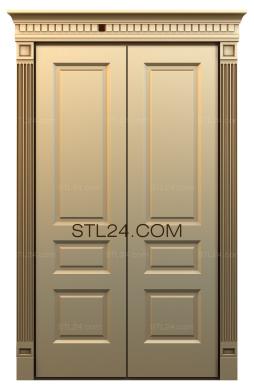 Doors (DVR_0204) 3D models for cnc