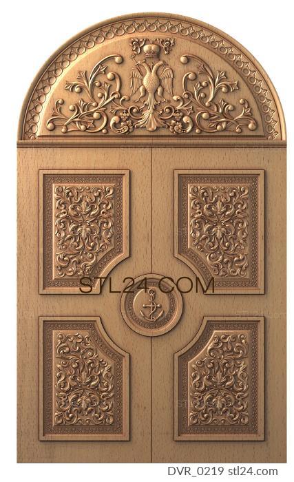 Doors (DVR_0219) 3D models for cnc