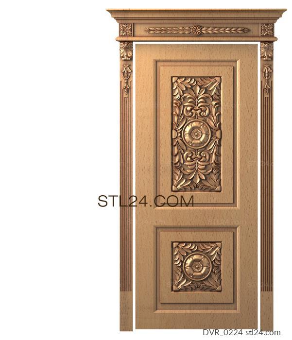 Doors (DVR_0224) 3D models for cnc