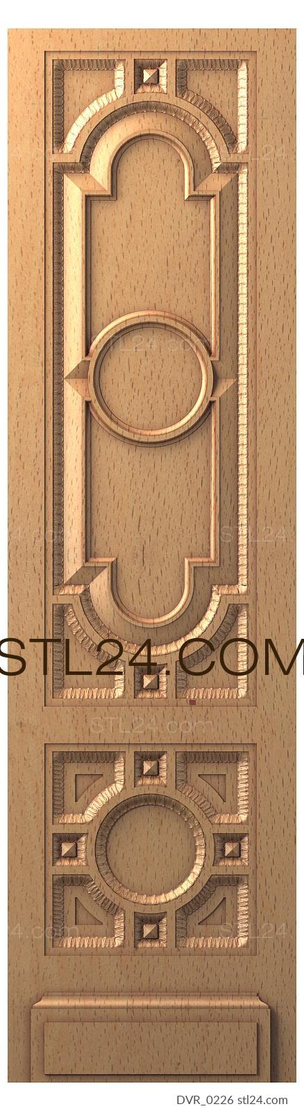 Doors (DVR_0226) 3D models for cnc