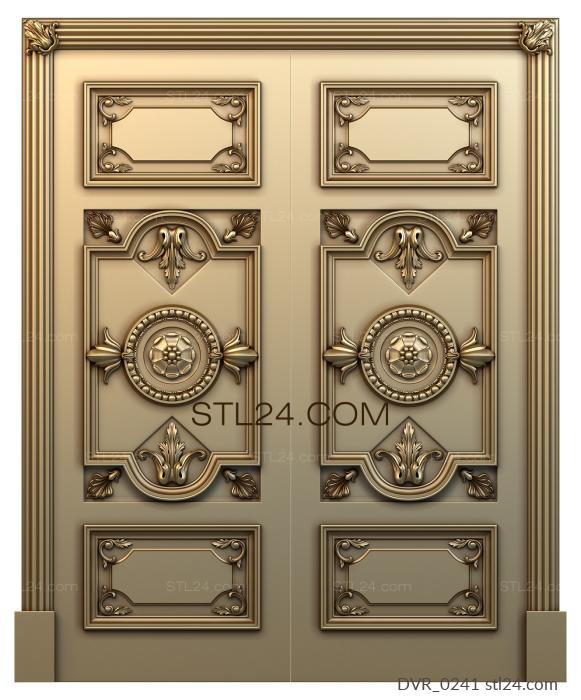 Doors (DVR_0241) 3D models for cnc