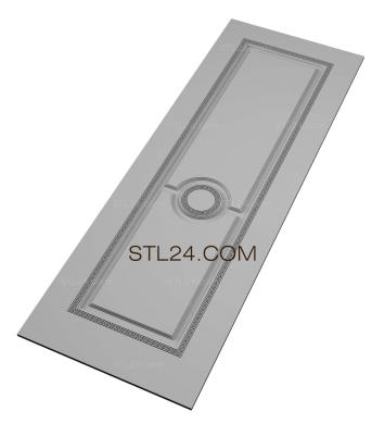 Двери резные (DVR_0295) 3D модель для ЧПУ станка