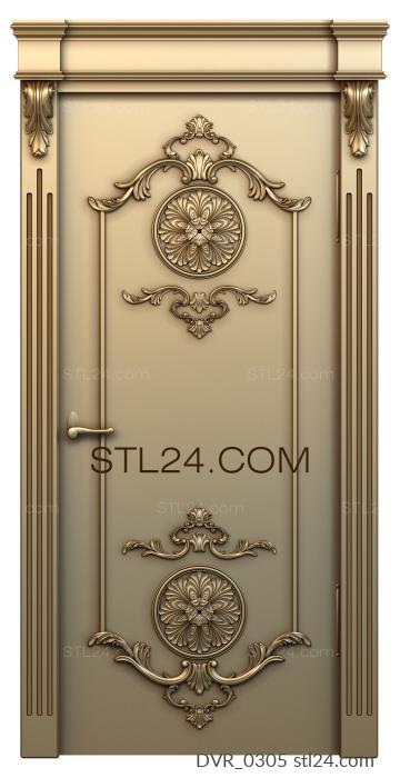 Doors (DVR_0305) 3D models for cnc