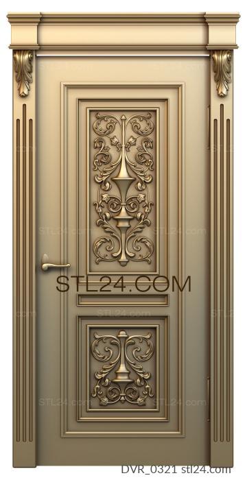 Doors (DVR_0321) 3D models for cnc