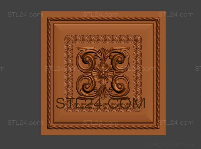 Doors (DVR_0329) 3D models for cnc