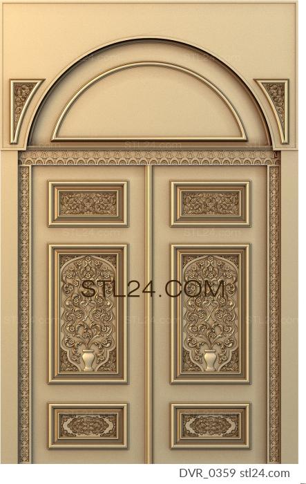 Doors (DVR_0359) 3D models for cnc