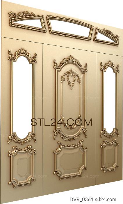 Doors (DVR_0361) 3D models for cnc
