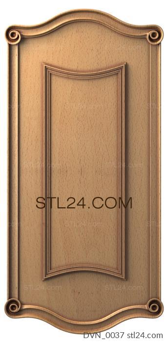Door covers (DVN_0037) 3D models for cnc