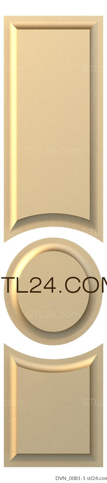 Door covers (DVN_0081-1) 3D models for cnc