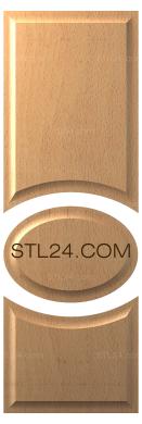 Дверные накладки (DVN_0081) 3D модель для ЧПУ станка