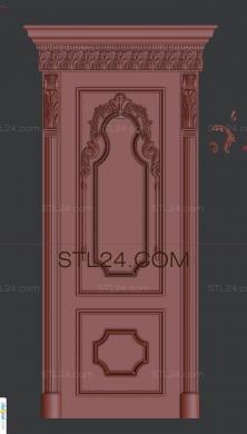 Door covers (DVN_0223) 3D models for cnc