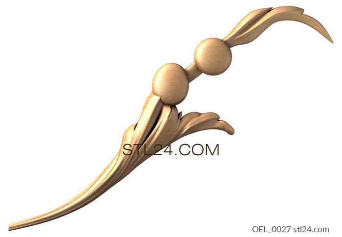 Element (OEL_0027) 3D models for cnc