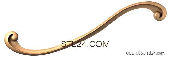 Element (OEL_0055) 3D models for cnc