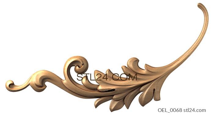 Element (OEL_0068) 3D models for cnc