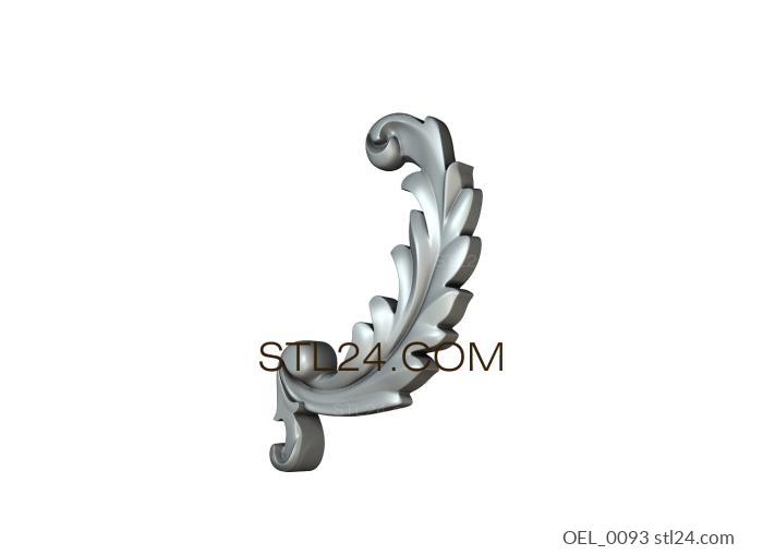 Element (OEL_0093) 3D models for cnc