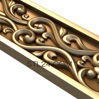 Frieze Openwork symmetry 3d model