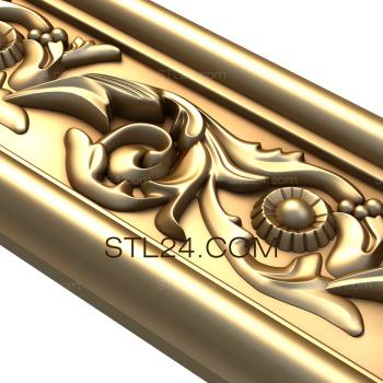 Frieze Honeysuckle 3d model