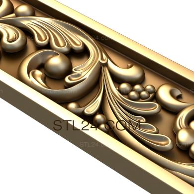 Frieze (Holly, FRZ_0019) 3D models for cnc