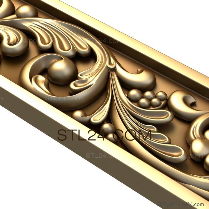 Frieze (Holly, FRZ_0019) 3D models for cnc