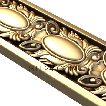 Frieze Medallion beetles 3d model