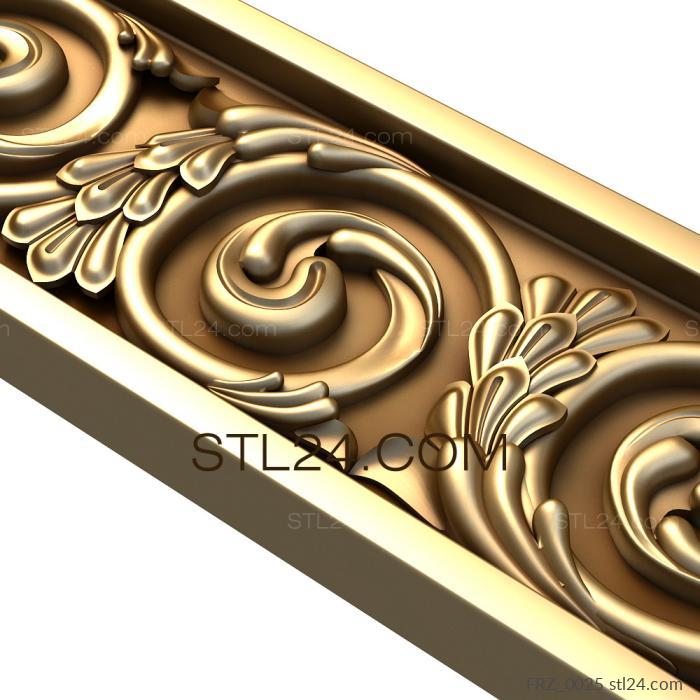Frieze (Kupena, FRZ_0025) 3D models for cnc
