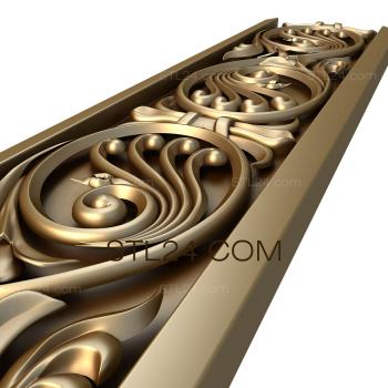Frieze Forest horsetail 3d model
