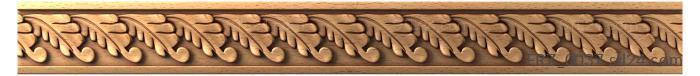 Frieze (Fern ladder, FRZ_0037) 3D models for cnc