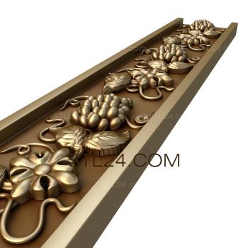 Frieze Grapevine 3d model