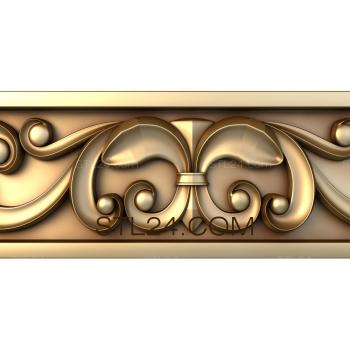 Frieze Cornflower meadow 3d model