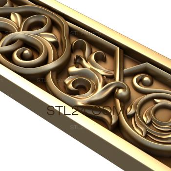 Frieze Twisted symmetry 3d model