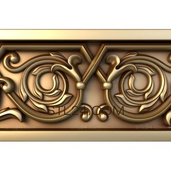 Frieze Twisted symmetry 3d model