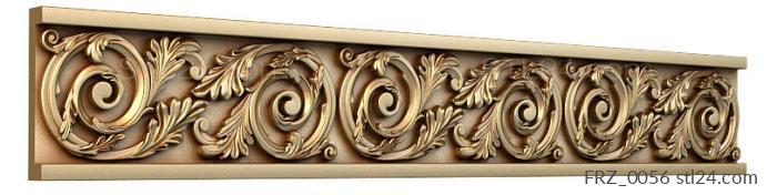 Frieze (Rogercia, FRZ_0056) 3D models for cnc