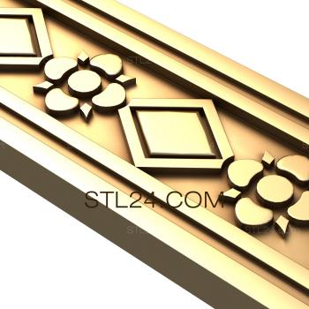 Frieze Gingerbread board 3d model
