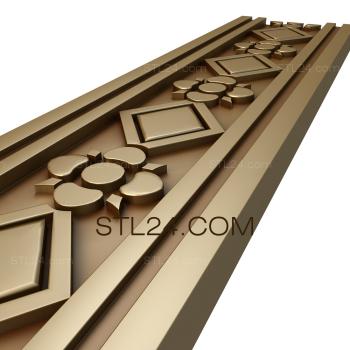 Frieze Gingerbread board 3d model