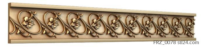 Frieze (Erantis in the circle, FRZ_0078) 3D models for cnc
