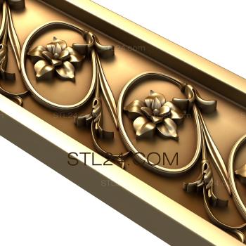 Frieze Erantis in the circle 3d model