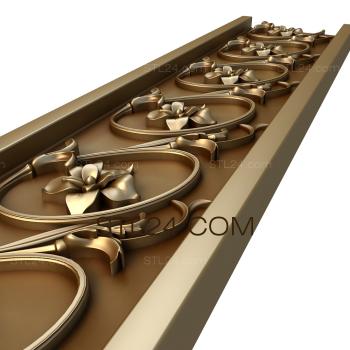 Frieze Erantis in the circle 3d model