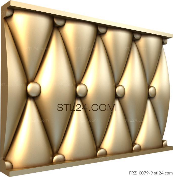 Frieze (Sofa upholstery, FRZ_0079-9) 3D models for cnc