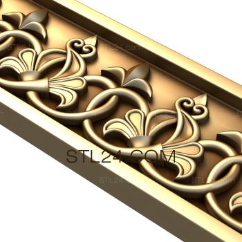 Frieze Crocuses 3d model