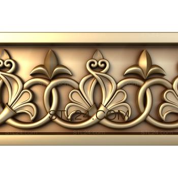 Frieze Crocuses 3d model
