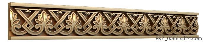 Frieze (Oriental ornament-1, FRZ_0086) 3D models for cnc