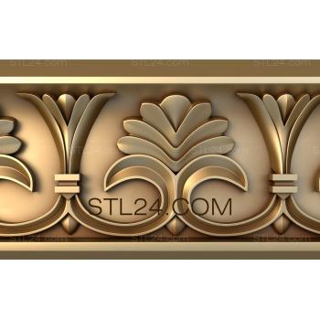 Frieze Petal fans 3d model
