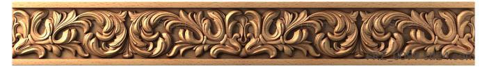 Frieze (Forest thickets, FRZ_0099) 3D models for cnc