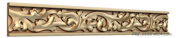 Frieze (Yagel, FRZ_0103) 3D models for cnc