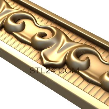 Frieze Viburnum leaf 3d model