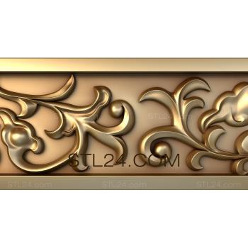 Frieze Oregano sprigs 3d model