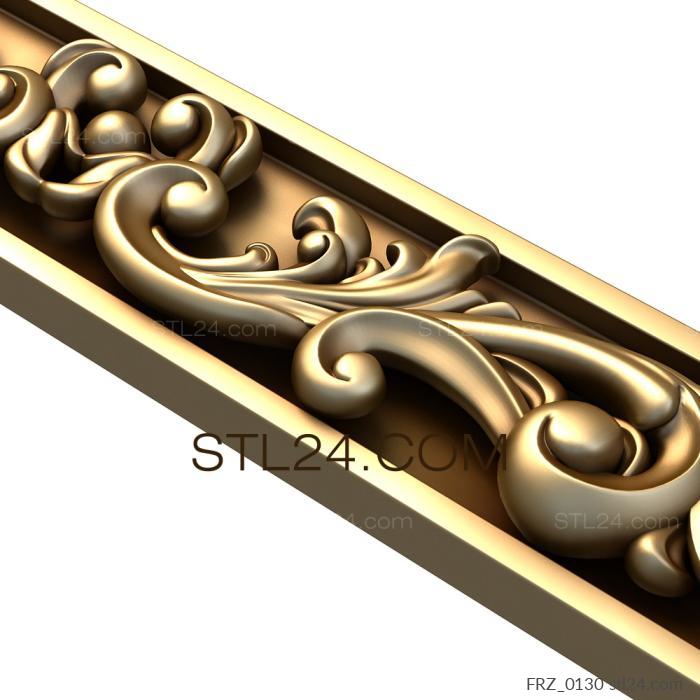 Frieze (Forest twilight, FRZ_0130) 3D models for cnc