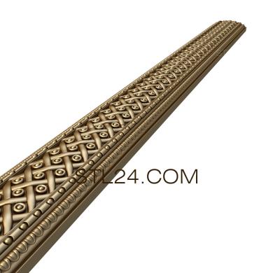 Frieze (Fine grating, FRZ_0190) 3D models for cnc