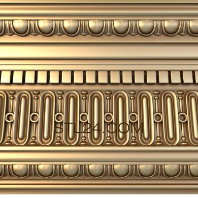 Frieze (Composite geometry, FRZ_0196) 3D models for cnc