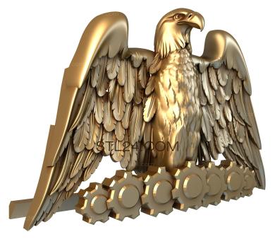 Coat of arms (Eagle Legions, GR_0155) 3D models for cnc